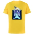 thumbnail image 1 of Marvel Puzzle Quest Jeffrey Land Shark Jeff! Don’t Eat That! - Short Sleeve Cotton T-Shirt for Adults - Customized-Yellow, 1 of 5
