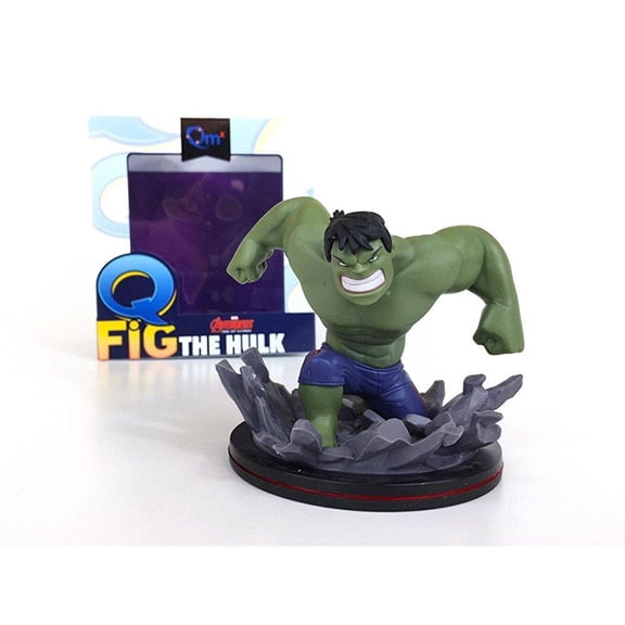 Marvel Q-Fig Incredible 4" Hulk Action Figure