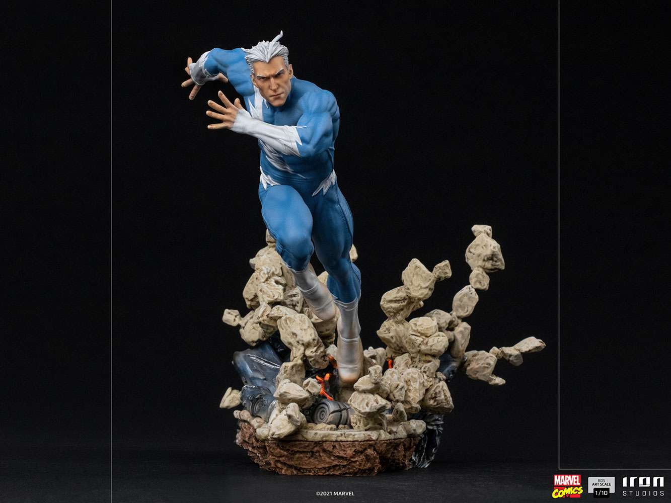 Marvel X-Men Quicksilver 1/10 Figure Iron Studios 12766