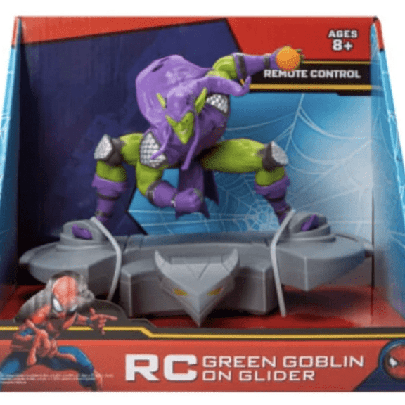 Spiderman Marvel RC Green Goblin on Glider Remote Control Spider-man