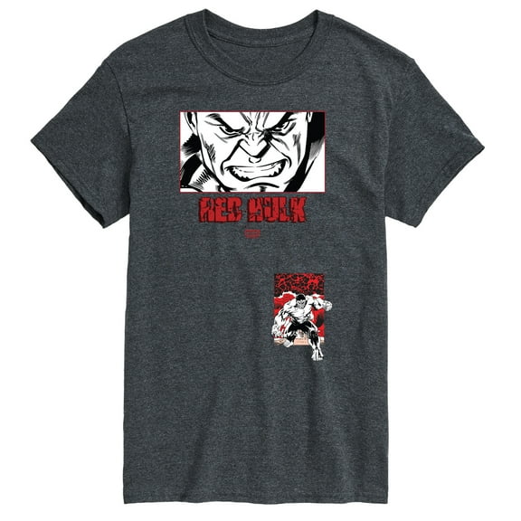 Marvel - Red Hulk Close Up - Men's Short Sleeve Graphic T-Shirt