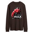 thumbnail image 1 of Marvel - Red Hulk - Men's Long Sleeve Graphic T-Shirt, 1 of 3