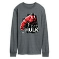 thumbnail image 1 of Marvel - Red Hulk - Men's Long Sleeve Graphic T-Shirt, 1 of 4