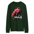 thumbnail image 1 of Marvel - Red Hulk - Men's Long Sleeve Graphic T-Shirt, 1 of 3
