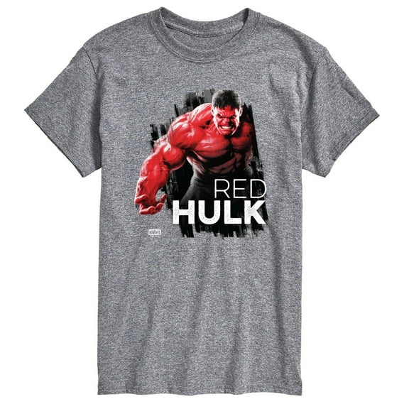 Marvel - Red Hulk - Men's Short Sleeve Graphic T-Shirt