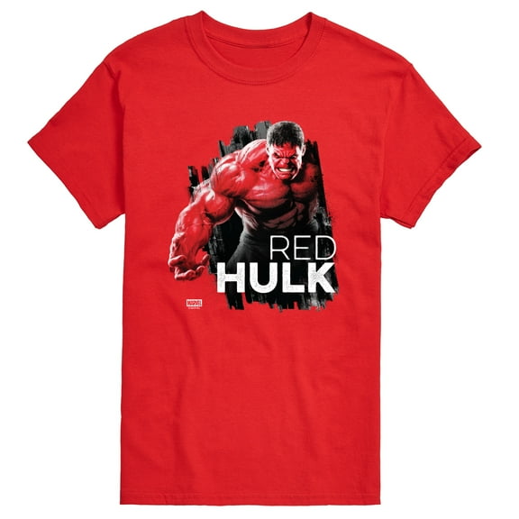 Marvel - Red Hulk - Men's Short Sleeve Graphic T-Shirt