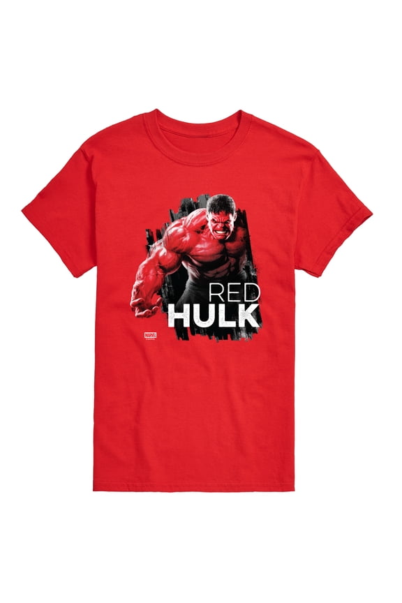 - Red Hulk - Men's Short Sleeve Graphic T-Shirt