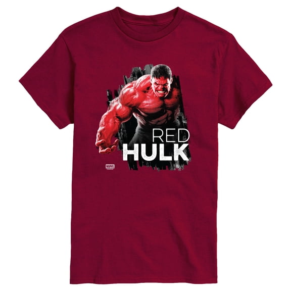 Marvel - Red Hulk - Men's Short Sleeve Graphic T-Shirt