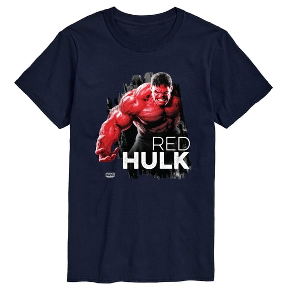 Marvel - Red Hulk - Men's Short Sleeve Graphic T-Shirt