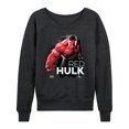 thumbnail image 1 of Marvel - Red Hulk - Women's French Terry Long Sleeve Shirt, 1 of 4