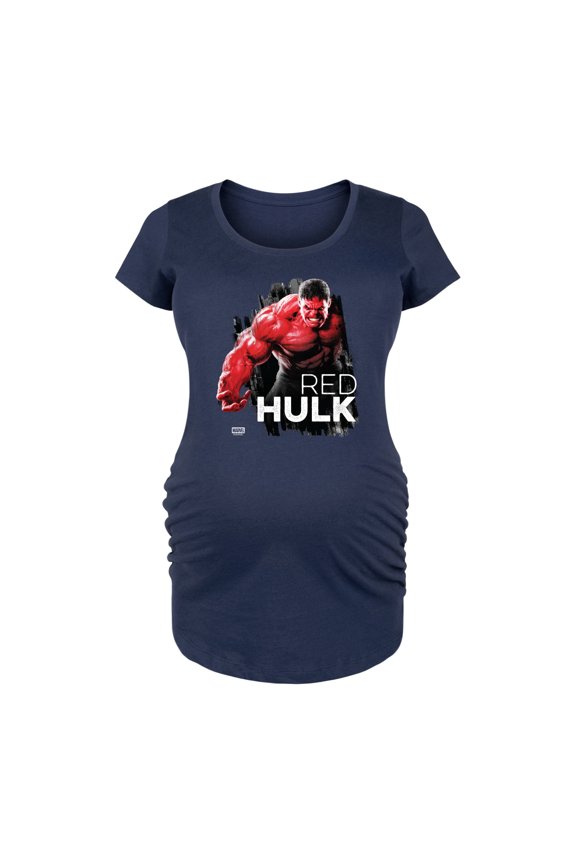 - Red Hulk - Women's Maternity Scoop Neck Graphic T-Shirt