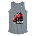 thumbnail image 1 of Marvel - Red Hulk - Women's Racerback Tank, 1 of 4