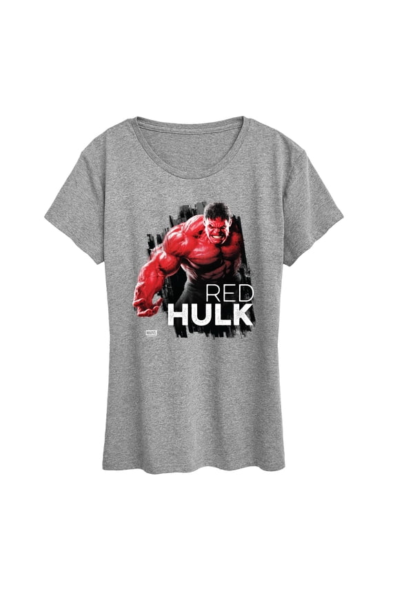 - Red Hulk - Women's Short Sleeve Graphic T-Shirt