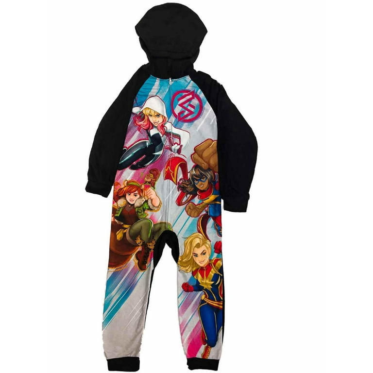 Marvel Rising Girls Quake Squirrel Girl Blanket Sleeper Union