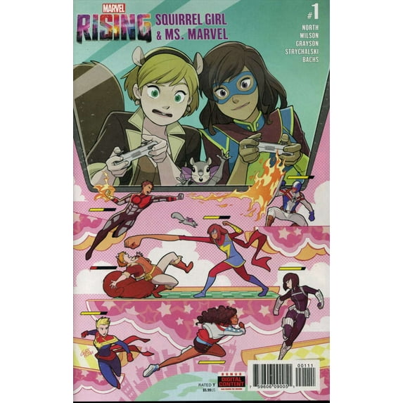Marvel Rising: Squirrel Girl/Ms. Marvel #1 VF ; Marvel Comic Book