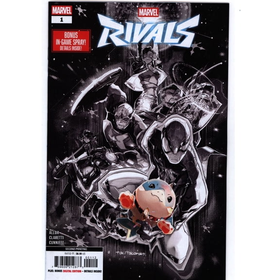 Marvel Rivals #1 Tokitokoro 2nd Print Variant 2025 Comics Marvel Comics