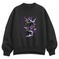 thumbnail image 1 of Marvel Rivals - Black Panther Rivals - Women's Oversized Fleece Crew Sweatshirt, 1 of 3