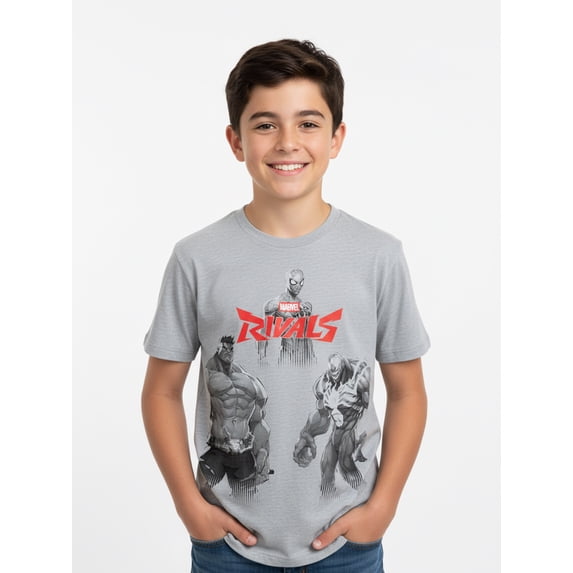 Marvel Rivals, Boys' Graphic T-Shirt, Rivals 01, Sizes 4-18