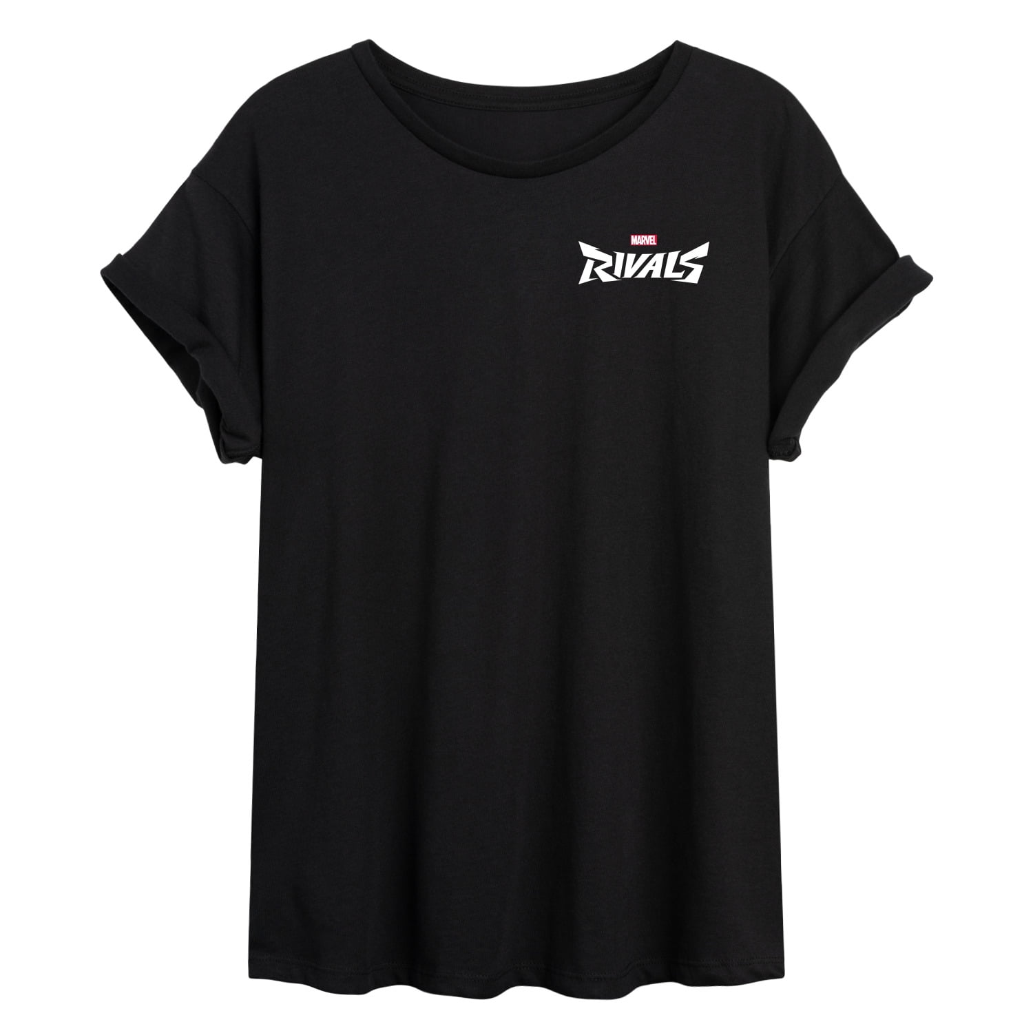 Marvel - Rivals Circle Icons - Juniors Oversized Graphic T-Shirt ...
