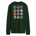 thumbnail image 1 of Marvel - Rivals Circle Icons - Men's Long Sleeve Graphic T-Shirt, 1 of 4