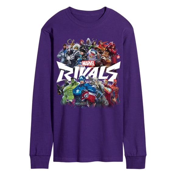 Marvel - Rivals Collage - Men's Long Sleeve Graphic T-Shirt