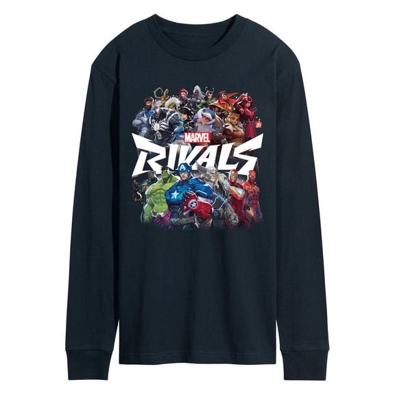 Marvel - Rivals Collage - Men's Long Sleeve Graphic T-Shirt