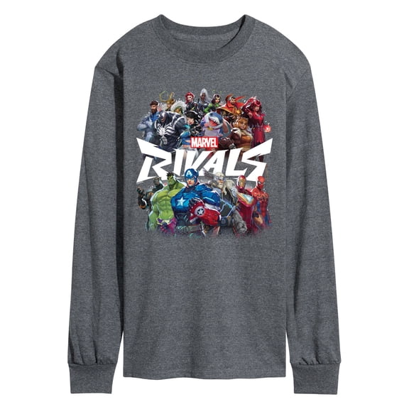 Marvel - Rivals Collage - Men's Long Sleeve Graphic T-Shirt