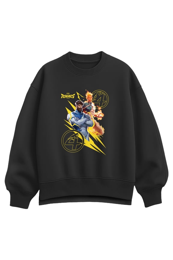 Rivals - Fantastic Rivals - Women's Oversized Fleece Crew Sweatshirt