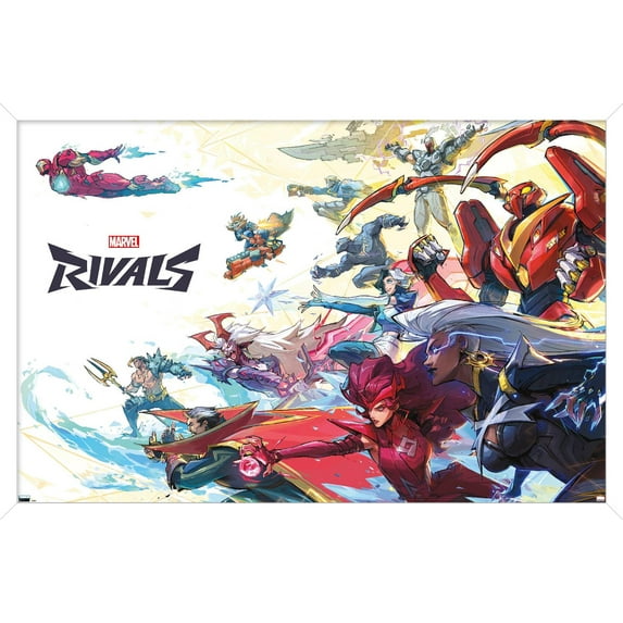 Marvel Rivals - Group Wall Poster, 22.375" x 34" Framed