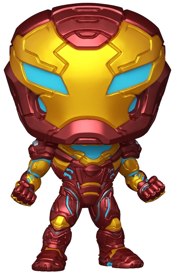 Funko, POP! Games: Marvel Rivals Iron Man Vinyl Figure, 3.8 inches