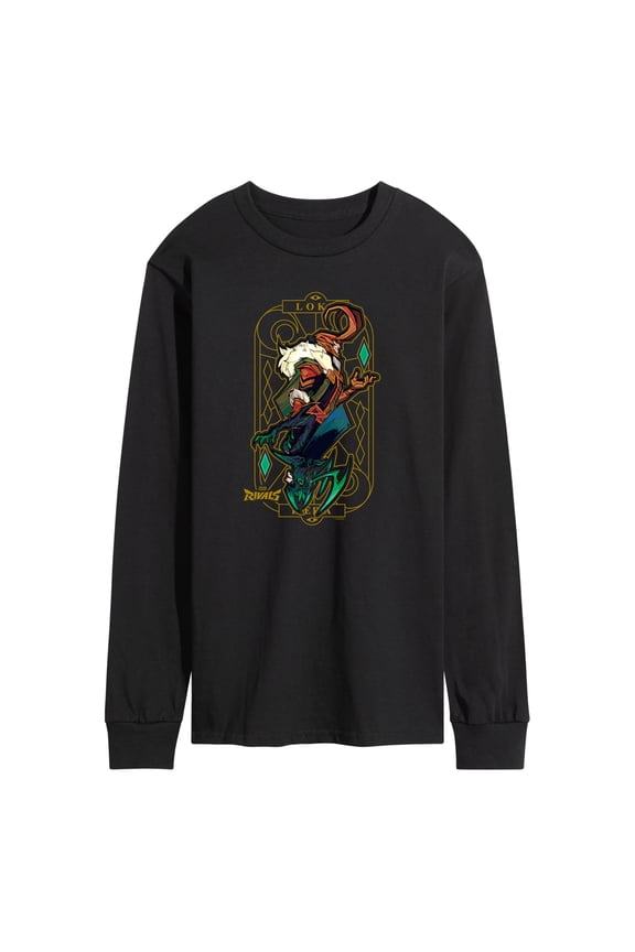 Rivals - Loki Hera Tarot Card - Men's Long Sleeve Graphic T-Shirt