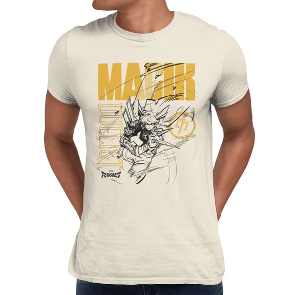Marvel Rivals Magik Duelist Sketch Men's T-Shirt (Natural, S-XXXL)