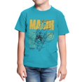 thumbnail image 1 of Marvel Rivals Magik Duelist Sketch Youth T-Shirt (Tropical Blue, XS-XL), 1 of 4