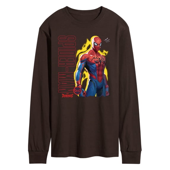 Marvel Rivals - Spider-Man Game Character - Men's Long Sleeve Graphic T-Shirt