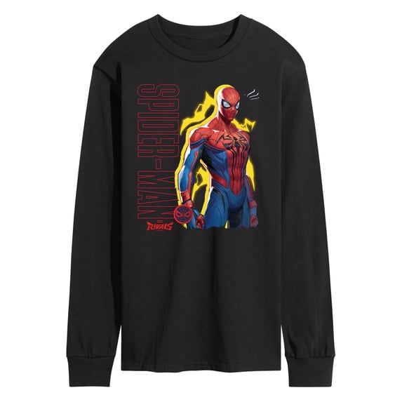 Marvel Rivals - Spider-Man Game Character - Men's Long Sleeve Graphic T-Shirt