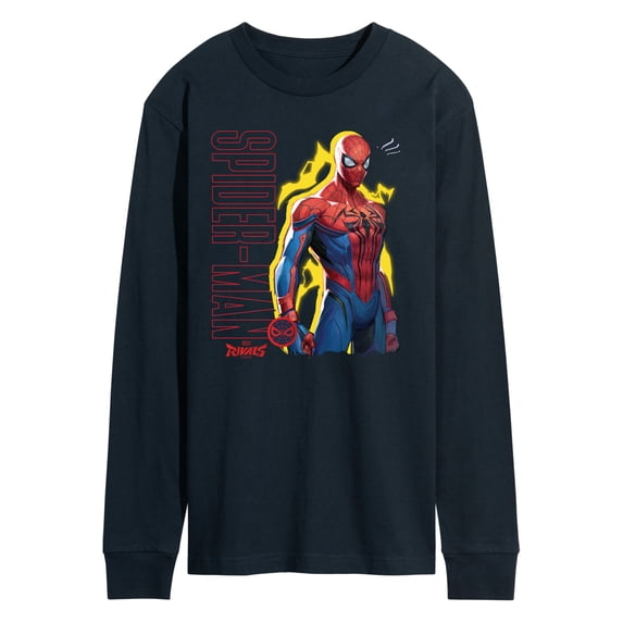 Marvel Rivals - Spider-Man Game Character - Men's Long Sleeve Graphic T-Shirt