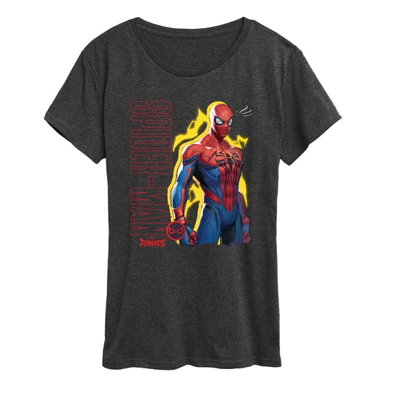 Marvel Rivals - Spider-Man Game Character - Women's Short Sleeve Graphic T-Shirt