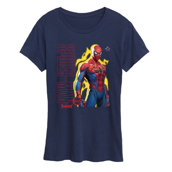 Marvel Rivals - Spider-Man Game Character - Women's Short Sleeve Graphic T-Shirt
