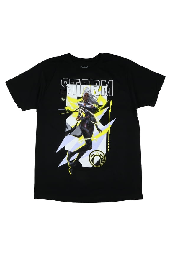Marvel Rivals Storm T Shirt In Game Logo Adult Short Sleeve Graphic Tee