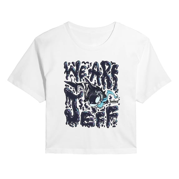 Marvel Rivals - We Are Jeff - Juniors Cropped Graphic T-Shirt