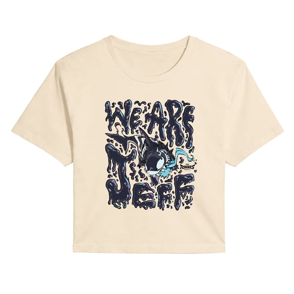 Marvel Rivals - We Are Jeff - Juniors Cropped Graphic T-Shirt