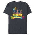 thumbnail image 1 of Marvel Rocket Raccoon and Groot Toony Have a Super Birthday - Short Sleeve Blended T-Shirt for Adults - Customized-Navy Heather, 1 of 5