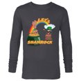 thumbnail image 1 of Marvel Rocket and Groot St. Patrick's Day Let's Shamrock - Long Sleeve T-Shirt for Men - Customized-Charcoal Heather, 1 of 5