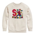 thumbnail image 1 of Marvel - S is for Spider-Man - Toddler Boys Fleece Crew Sweatshirt, 1 of 3