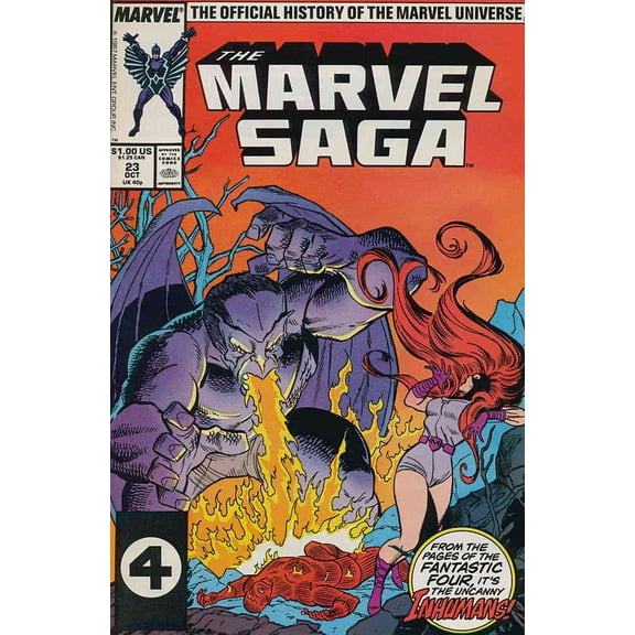 Marvel Saga #23 VF ; Marvel Comic Book
