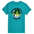 thumbnail image 1 of Marvel - Savage Without Coffee Men's Short Sleeve Graphic T-Shirt, 1 of 3