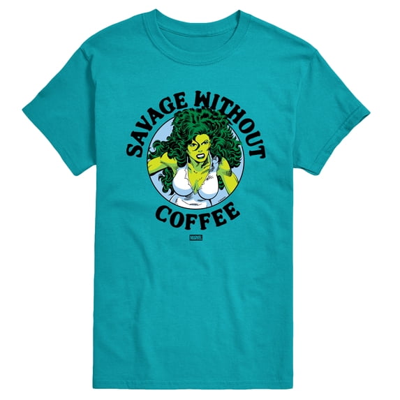 Marvel - Savage Without Coffee Men's Short Sleeve Graphic T-Shirt