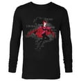 thumbnail image 1 of Marvel Scarlet Witch Empowering Words - Long Sleeve T-Shirt for Men - Customized-Black, 1 of 5