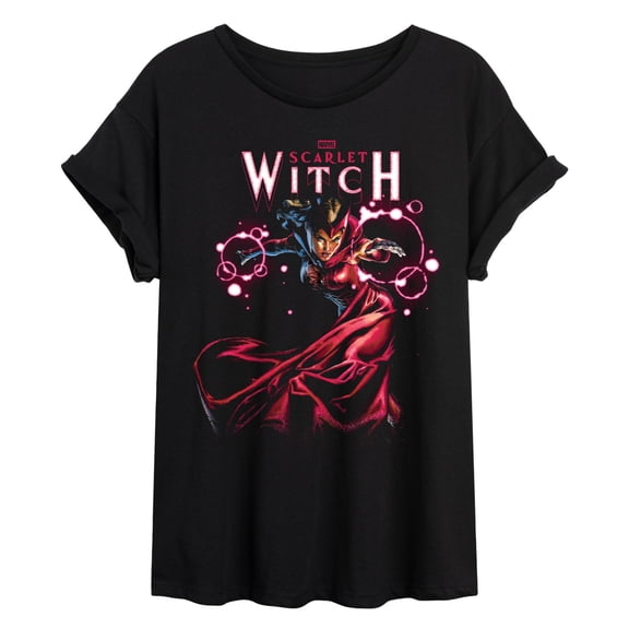Marvel - Scarlet Witch - Juniors Oversized Graphic T-Shirt