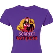 Marvel - Scarlet Witch Logo - Juniors Fitted Graphic T-Shirt